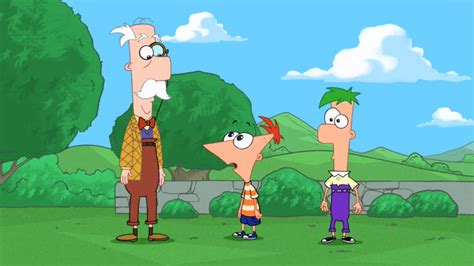 phineas and ferb grandpa